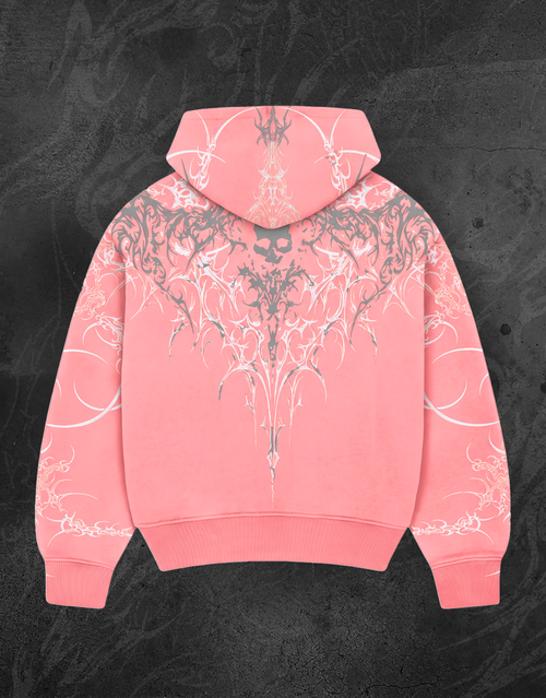 PINK SKULL ZIP-UP (OCTOBER EXCLUSIVE)