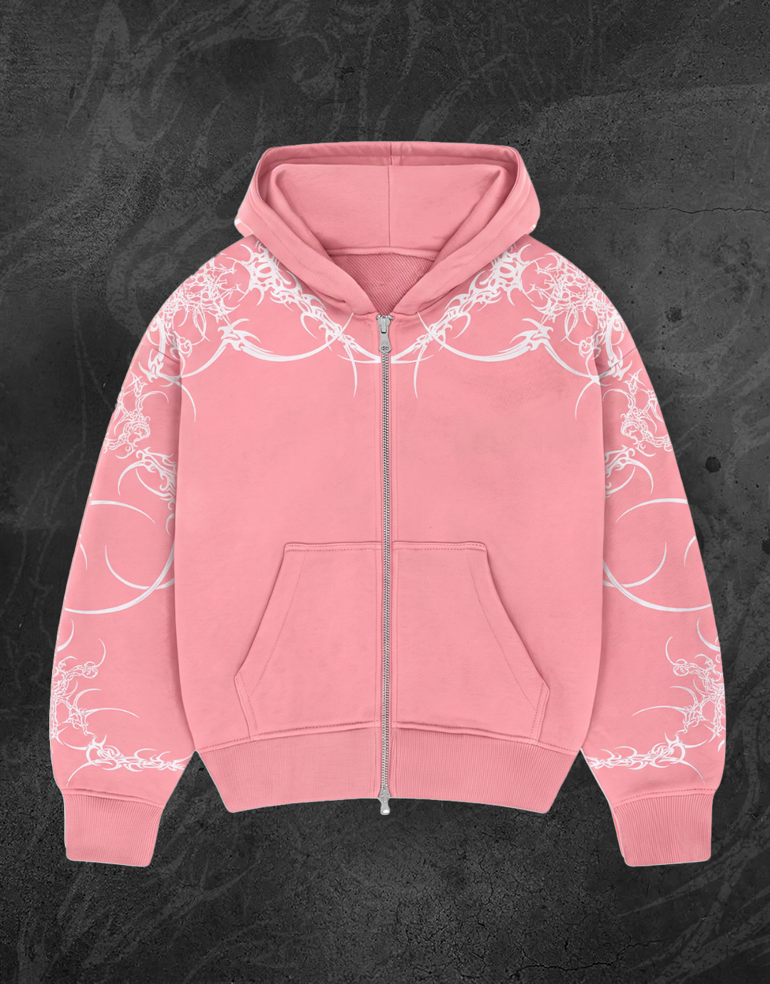 PINK SKULL ZIP-UP (OCTOBER EXCLUSIVE)
