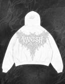 WHITE "VANISH" HOODIE