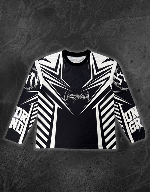 WHITE RACING JERSEY