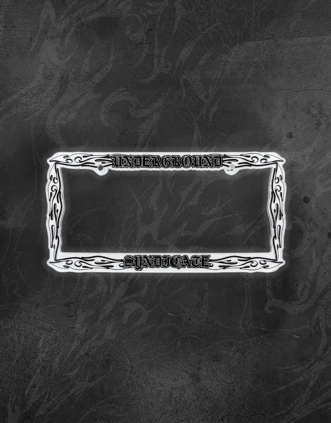 CLEAR PLATE FRAME