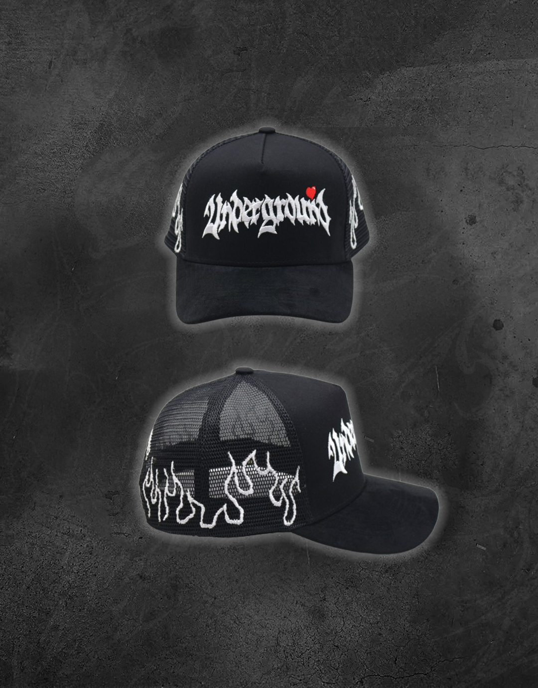 "HEART" BASEBALL CAP