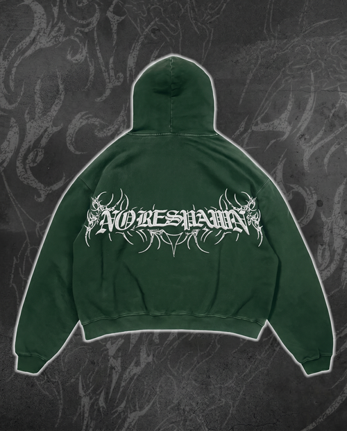 GREEN ANNIVERSARY HOODIE