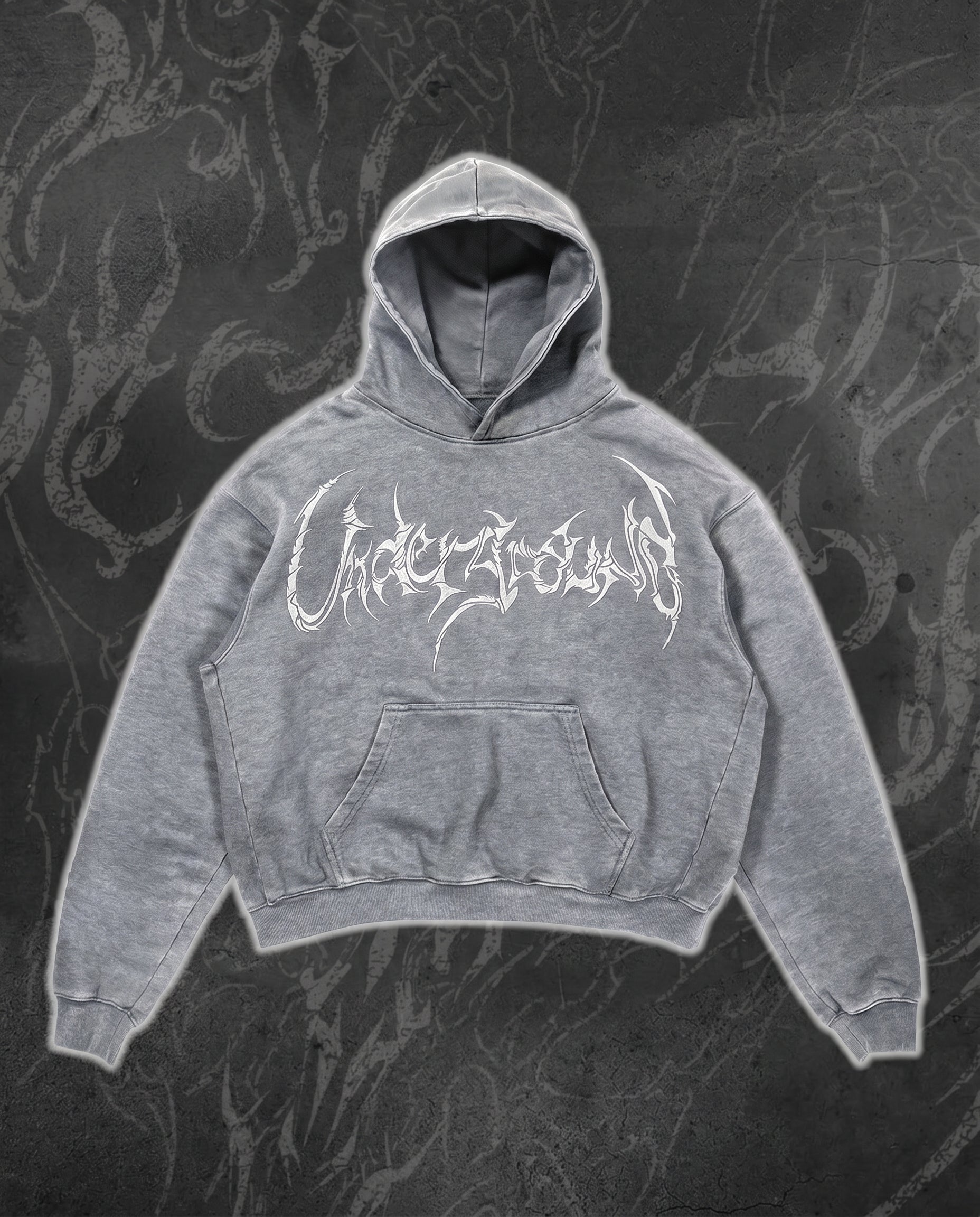 GREY ANNIVERSARY HOODIE