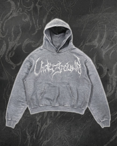 GREY ANNIVERSARY HOODIE